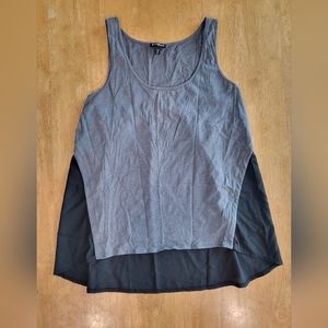 EUC Express black and gray tank top